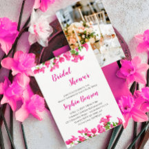 Fête de mariage floral Bougainvillea rose