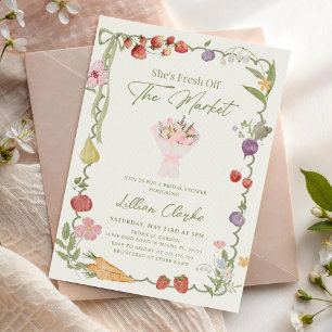 Invitation Fête de Mariage Fraîchement Sortie du Marché
