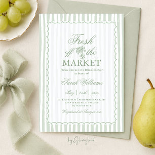 Invitation Fête de Mariage Fresh Off the Market