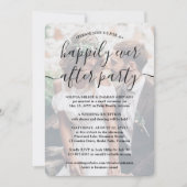 Invitation Fête de Mariage "Happily Ever After Party 2" Super (Devant)