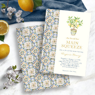 Invitation Fête de Mariage Italian Main Squeeze