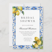 Invitation Fête de mariage italien d'été (Devant)