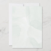 Invitation Fête de Mariage : La Mariée Quitte le Marché (Dos)
