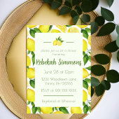 Invitation Fête de mariage Lemon