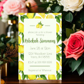 Invitation Fête de mariage Lemon
