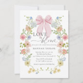 Invitation Fête de mariage Love in Bloom (Devant)