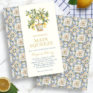Invitation Fête de Mariage Main Squeeze