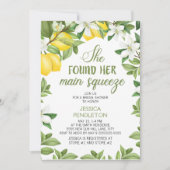 Invitation Fête de mariage Main Squeeze Citron (Devant)