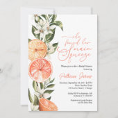 Invitation Fête de mariage Main Squeeze Citrus (Devant)