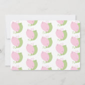 Invitation Fête de mariage Moderne Pink Lemonade Citron Vert (Dos)