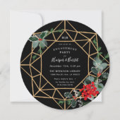 Invitation Fête de mariage Noël (Devant)