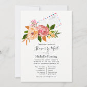 Invitation Fête de mariage ou de naissance Wildflower Spring (Devant)