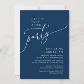 Invitation Fête de Mariage Pour Toujours, Dîner de Réception (Devant)