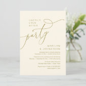 Invitation Fête de Mariage Pour Toujours, Réception de Dîner (Debout devant)