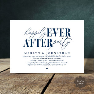 Invitation Fête de mariage Romance Mariage Heureux Pour Toujo
