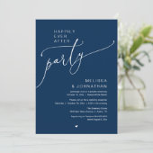 Invitation Fête de mariage Romance Mariage réception de maria (Debout devant)