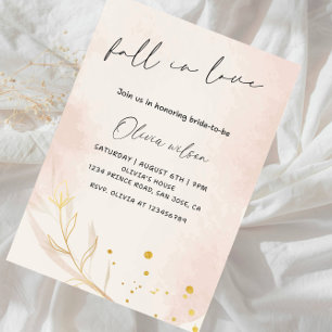 Invitation Fête de mariage : thème jardin floral - L'amour es