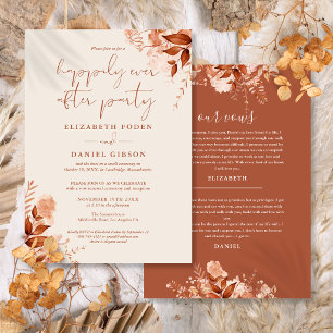 Invitation Fête de mariage Vœux de mariage Heureux à jamais