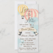Invitation Fête de Mariée en Montgolfière (Devant)
