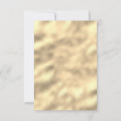 Invitation Fête de Mariée Rose Peinte Florale Bourgogne (Dos)