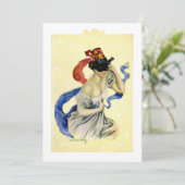 Invitation Fête de masques patriotique de la fête nationale a (Debout devant)