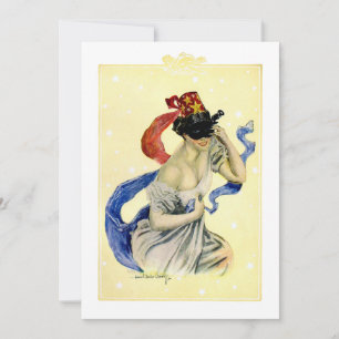 Invitation Fête de masques patriotique vintage du 4 juillet