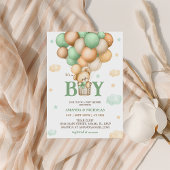 Invitation Fête de naissance Bear Boy