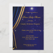 Invitation Fête de naissance de bébé prince royal ethnique Ch (Dos)