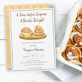 Invitation Fête de naissance de jumeaux Buns Cinnamon Boho Co