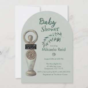 Invitation Fête de Naissance de la Déesse Mère Païenne avec d