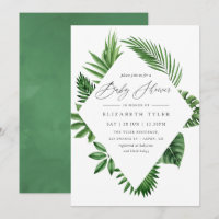 Fête de naissance de la forêt tropicale verdoyante
