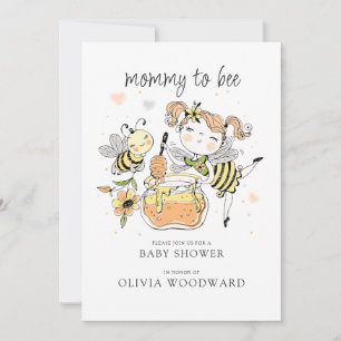 Invitation Fête de naissance de Maman Abeille