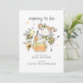 Invitation Fête de naissance de Maman Abeille  (Debout devant)