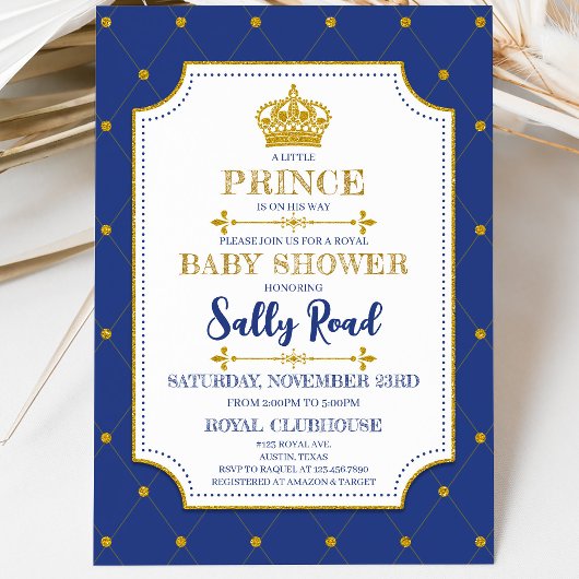 Invitation Fête de Naissance du Prince Royal