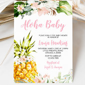 Invitation Fête de Naissance Fille Ananas