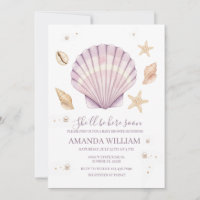 Fête de naissance fille Coquillage Rose