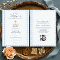 Fête de naissance garçon thème Canard Fou Bleu Tou