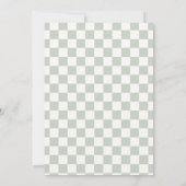 Invitation Fête de naissance italienne | C'est l'amour |  (Dos)