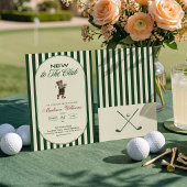 Invitation Fête de naissance "NOUVEAU AU CLUB" de Golf