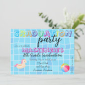 Invitation Fête de natation de fin d'études (Debout devant)