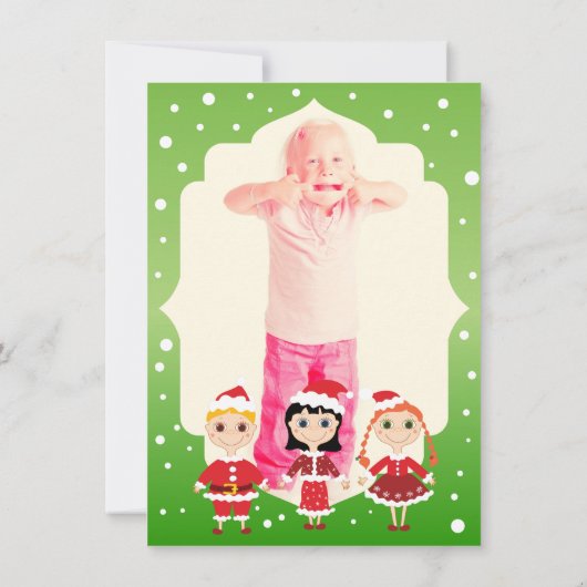 Invitation Fête de Noël (Dos)