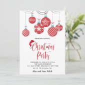 Invitation Fête de Noël (Debout devant)