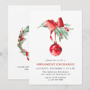 Invitation Fête de Noël