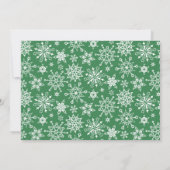 Invitation Fête de Noël (Dos)