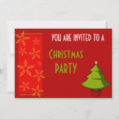 Invitation Fête de Noël (Devant)
