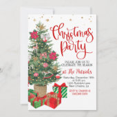 Invitation Fête de Noël (Devant)