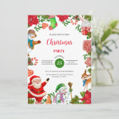 Invitation Fête de Noël (Debout devant)