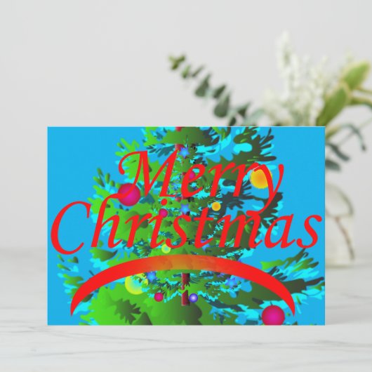 Invitation Fête de Noël (Debout devant)