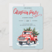 Invitation Fête de Noël (Devant)