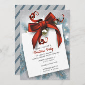 Invitation Fête de Noël (Devant / Derrière)